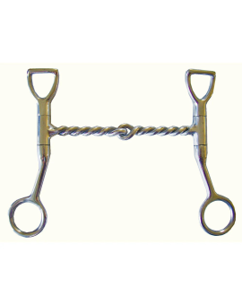 Tom Thumb Twisted Wire Snaffle Bit