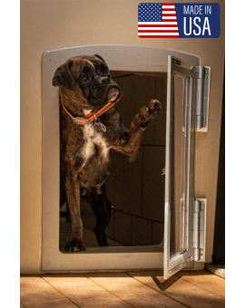 Quiet Close Dog Door