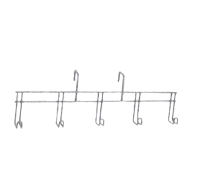 Hook Style Bridle Rack