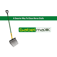 A Smarter Way To Clean Horse Stalls: Gabelmaxx Vibrating Manure Fork
