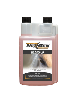 NexGen Nutrition Heads Up Equine Sinus Supplement Horse respiratory care