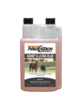 NexGen Nutrition Kidney Liver Plus Detox Supplement For Horses