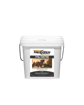 NexGen Nutrition Vital Function Horse Supplement For Hindgut Support Founder Soreness