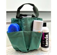 Nylon Grooming Tote with mesh bottom, Grooming Kit bag for horses