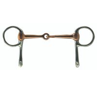 Half Cheek Snaffle Copper Mouth Bit