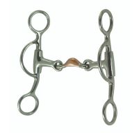 Quarter Moon Argentine Snaffle Bit