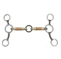 Junior Cowhorse Bit Copper Wrapped With Lifesaver