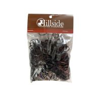 Black Rubber Braiding Bands 100 count