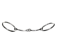 Buckeye Bits #25 Loose Ring Snaffle Bitting Rig Bit