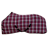 Grand Entry Plaid Summer Sheet Lightweight Cotton Dress Sheet For Horse