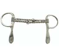 Half Cheek Snaffle Double Twisted Wire