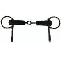 Half Cheek Snaffle Rubber Covered