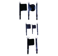 Square Draft Blinds With Box Loops 1 in