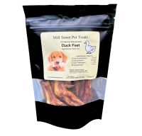 All Natural Dehydrated Duck Feet Dog Chews