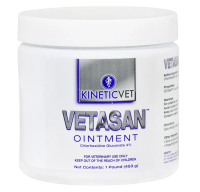 Kinetic Vetasan Ointment Chlorhexidine Wound Salve for horses dogs and cats