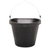 Flatback Rubber Bucket 18 qt