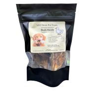 All natural dehydrated dog chews duck head dog treats
