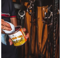 restorative leather conditioner for harness and tack