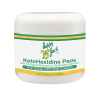 Happy Jack KetoHexidine Pads Chlorhexidine Wipes For Dogs and Horses